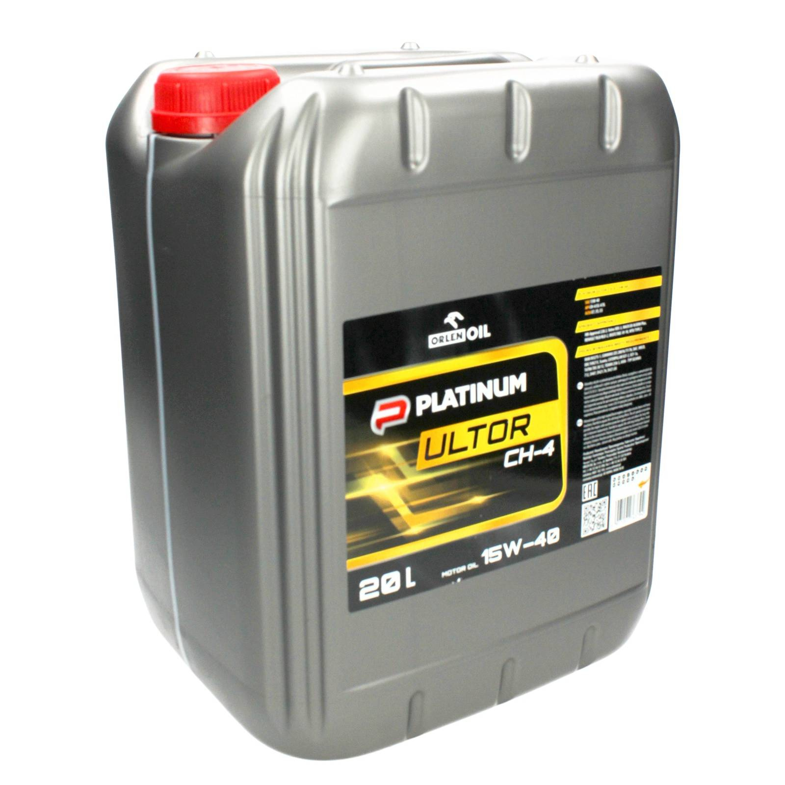 Моторное масло Orlen Platinum ULTOR CH-4 15W-40 20L + 5L