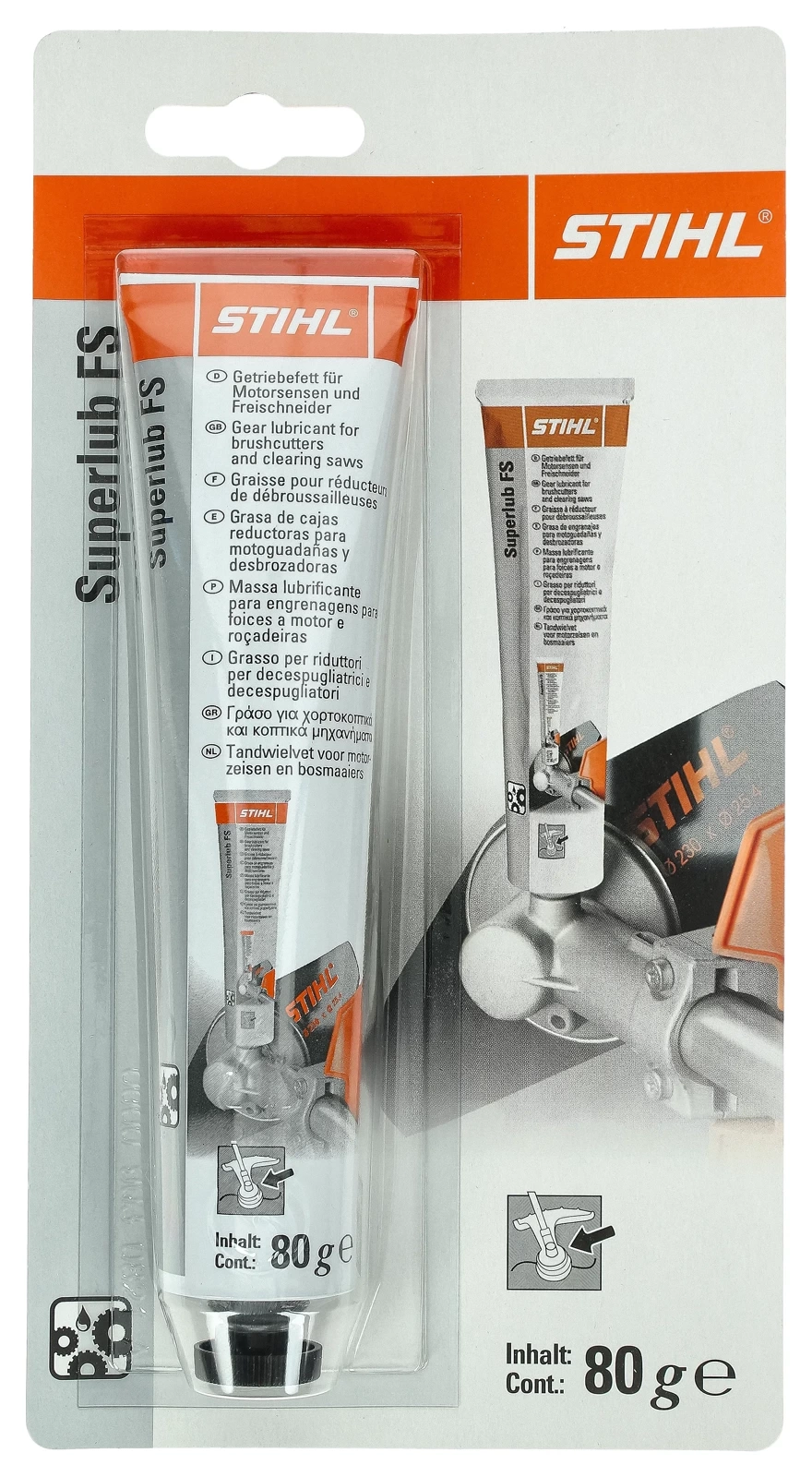 Трансмиссионная смазка STIHL SUPERLUB FS 80g
