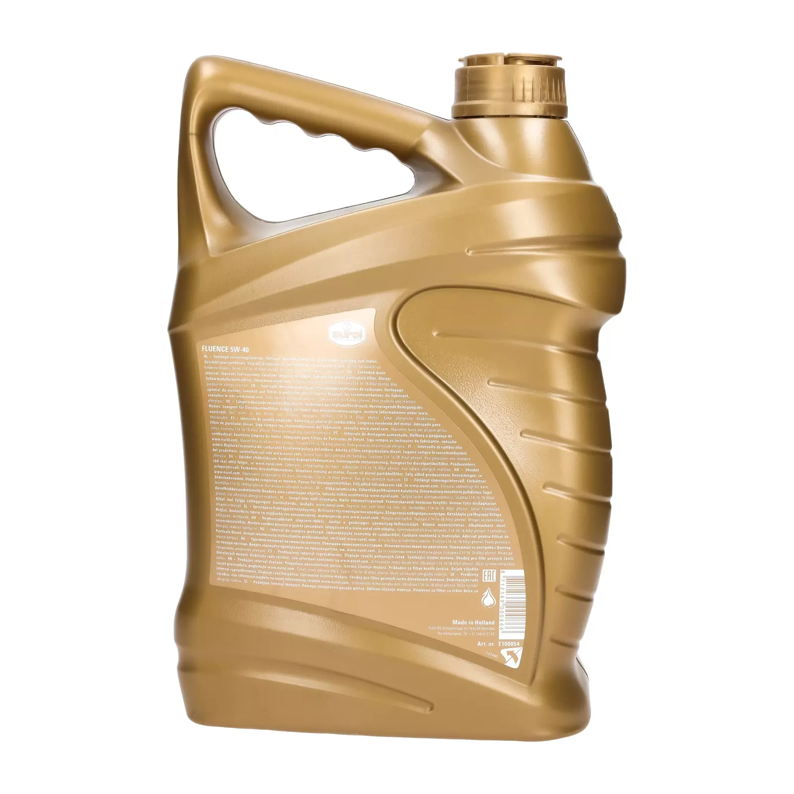 Моторное масло Eurol Fluence 5W-40 5L