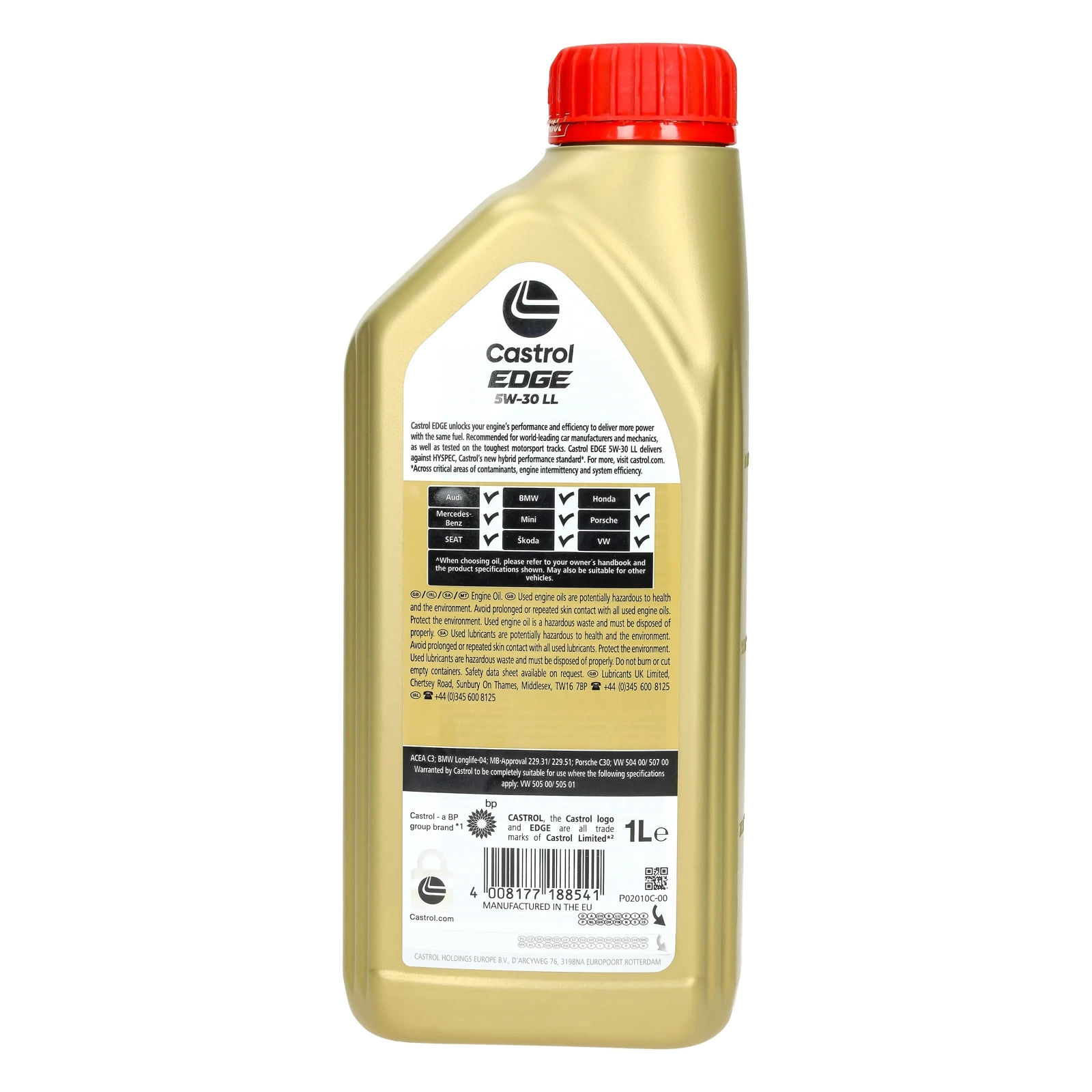 Моторное масло Castrol Edge Titanium ll 5W-30 1L