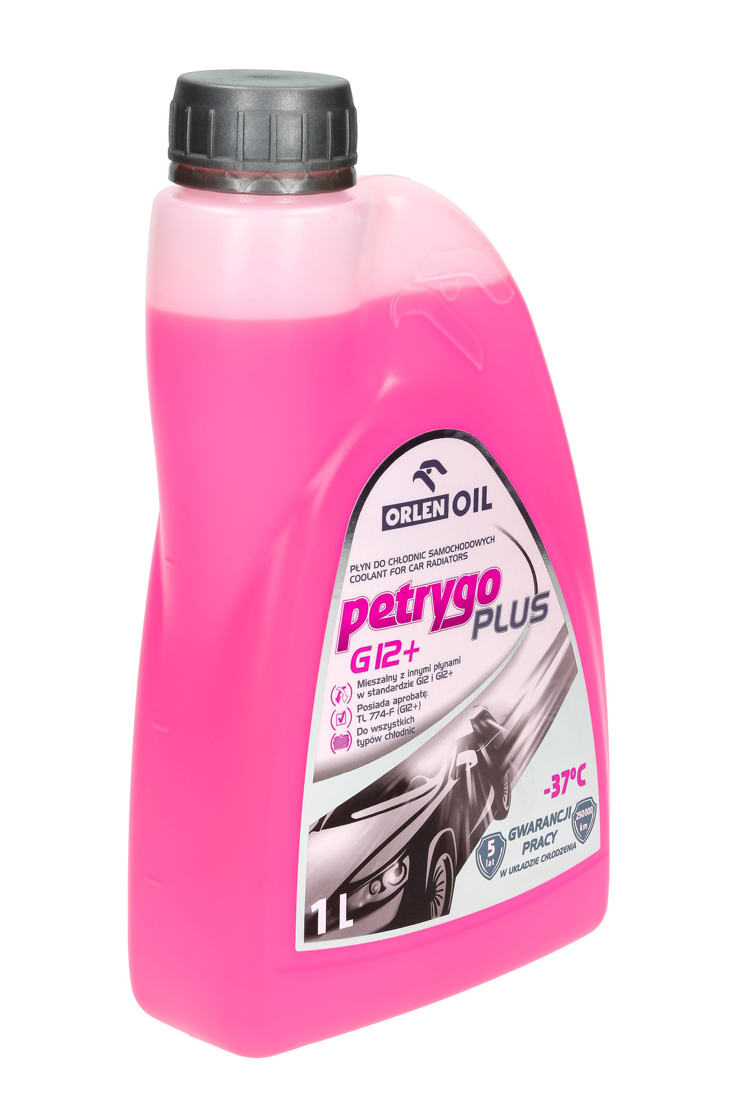 Охлаждающая жидкость Orlen PETRYGO PLUS G12+ 1L