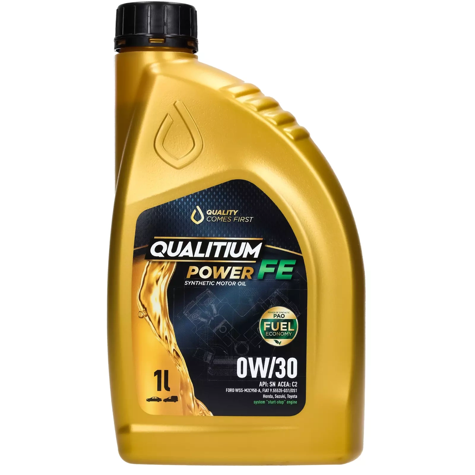 Моторное масло Qualitium Power FE 0W - 30 1L