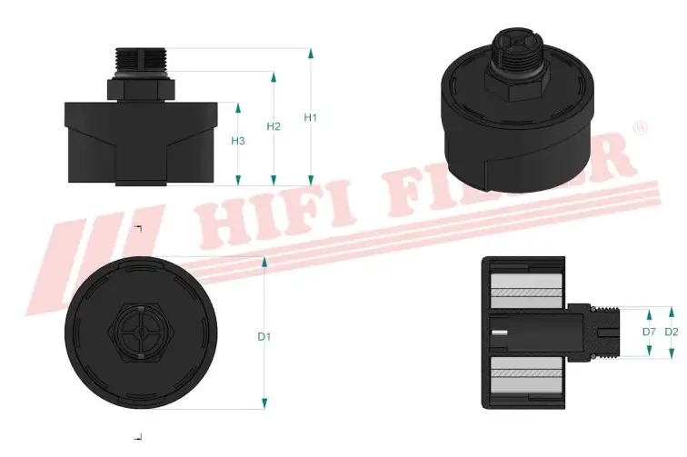 Фильтр для вентиляции HIFI FILTER FS 250