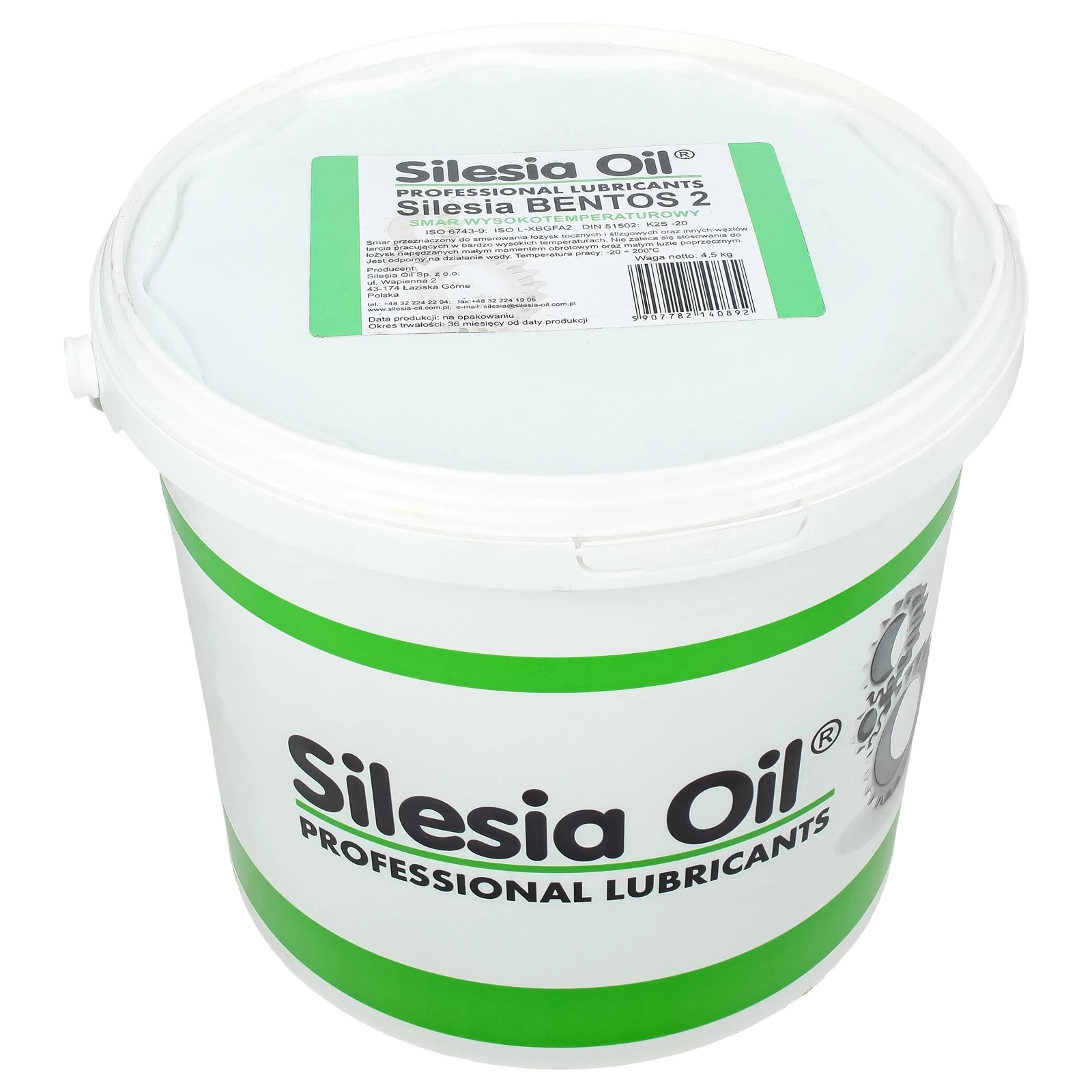 Высокотемпературная смазка Silesia Bentos 2-10kg