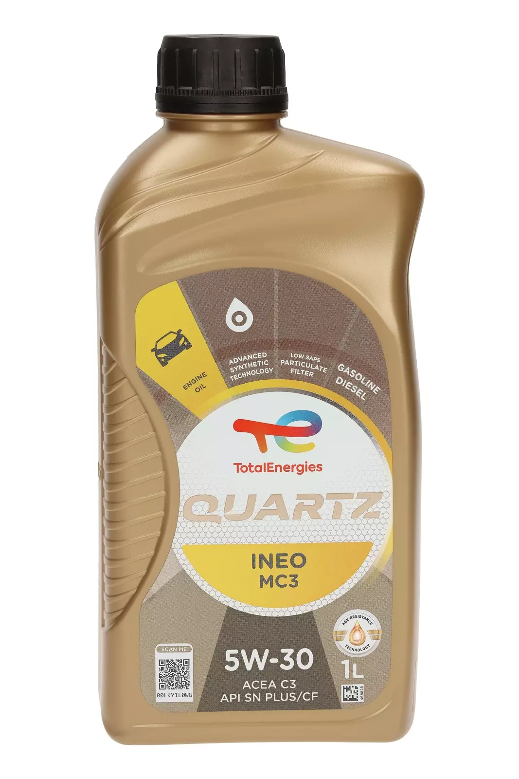 Моторное масло Total Quartz Ineo MC3 5W-30 1L