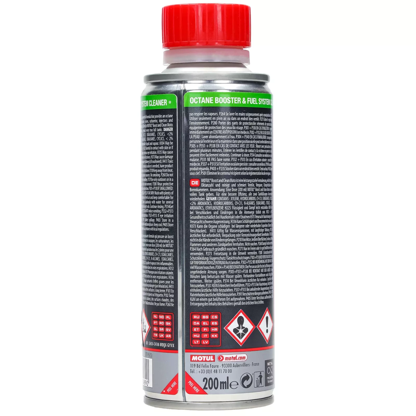 Топливная добавка Motul Boost And Clean Moto 200ml