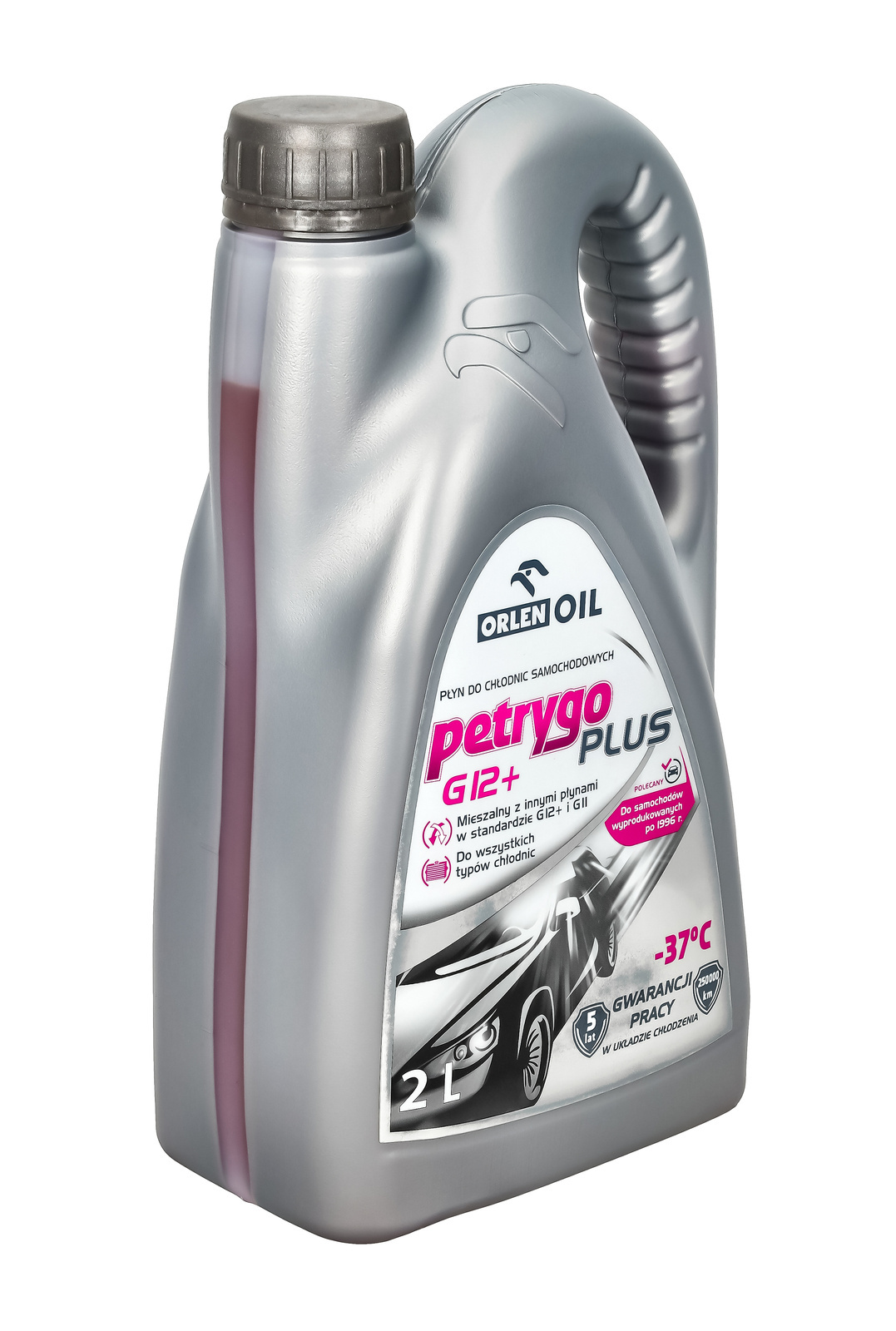 Охлаждающая жидкость Orlen PETRYGO PLUS G12+ 2L