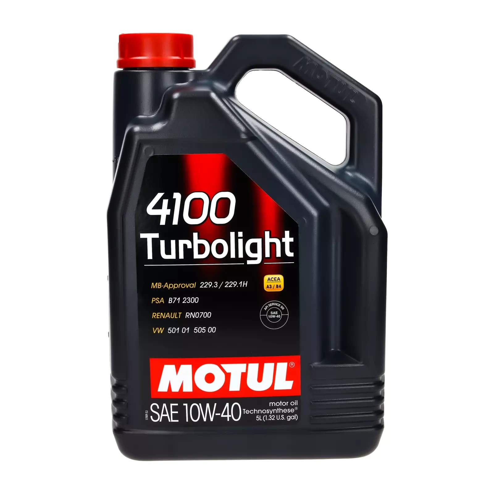 Моторное масло Motul 4100 Turbolight 10W-40 5L