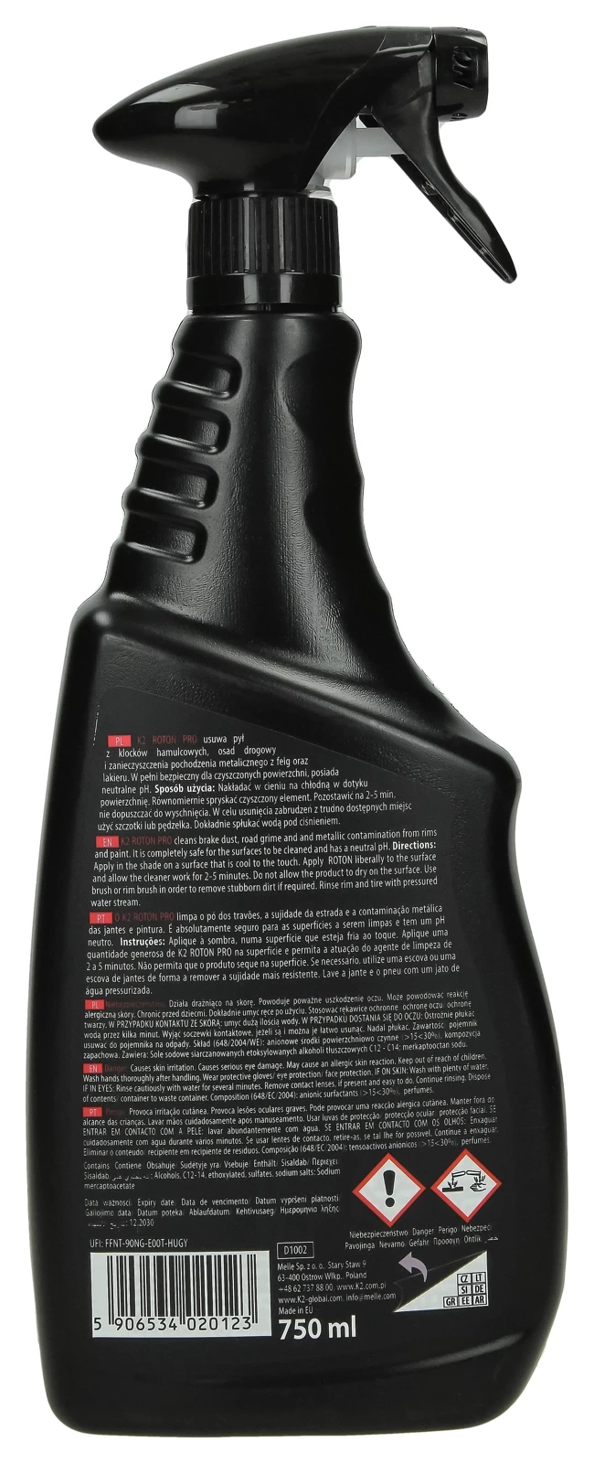 Средство для мытья колес K2 ROTON PRO 750ml