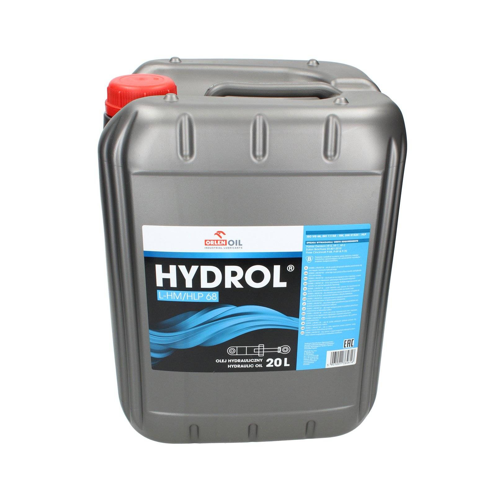 Гидравлическое масло Orlen HYDROL L-HM / HLP 68 20L