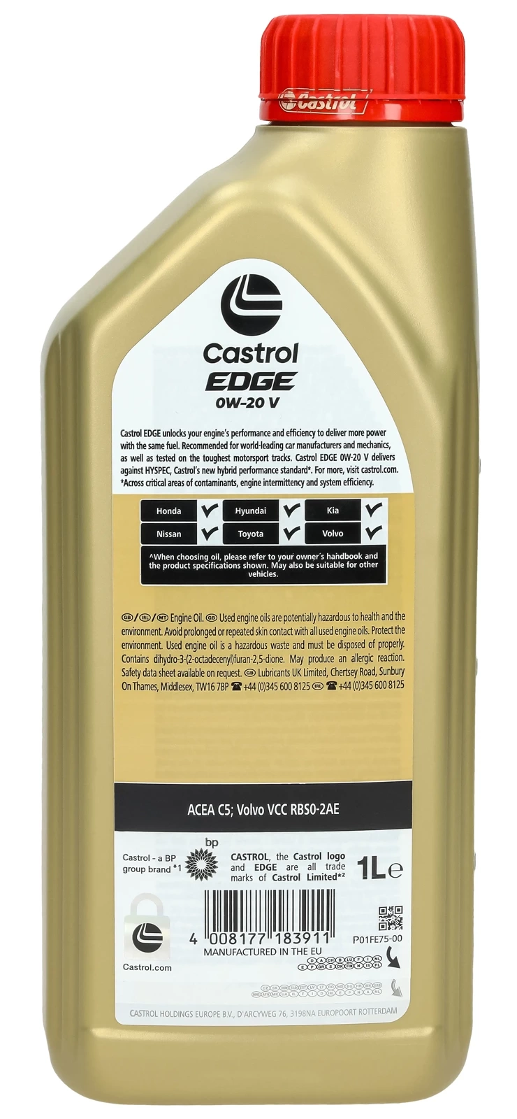 Olej silnikowy Castrol Edge Professional V 0W-20 1L