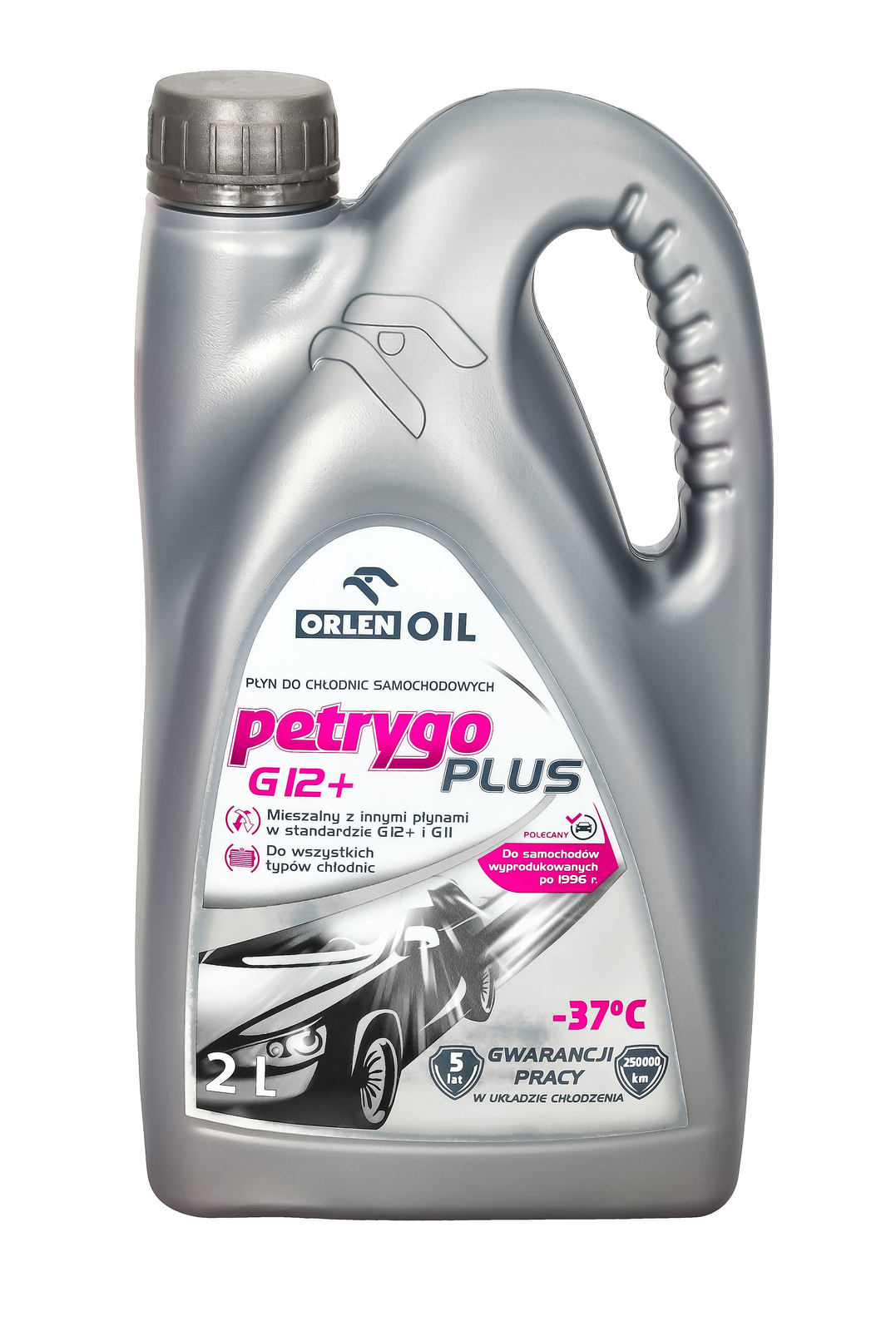 Охлаждающая жидкость Orlen PETRYGO PLUS G12+ 2L