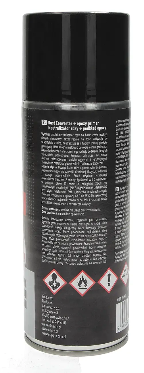 Нейтрализатор ржавчины + грунтовка имеет Pro Epoxy Spray 400 мл