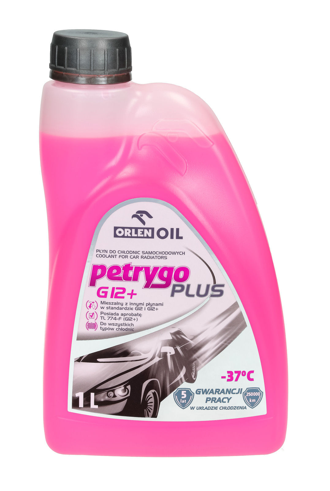 Охлаждающая жидкость Orlen PETRYGO PLUS G12+ 1L