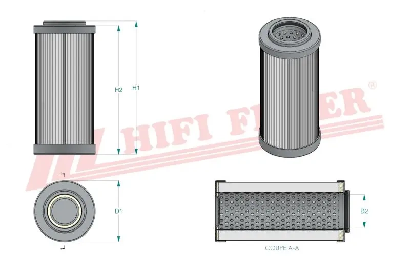 Гидравлический масляный фильтр HIFI FILTER SH 60719