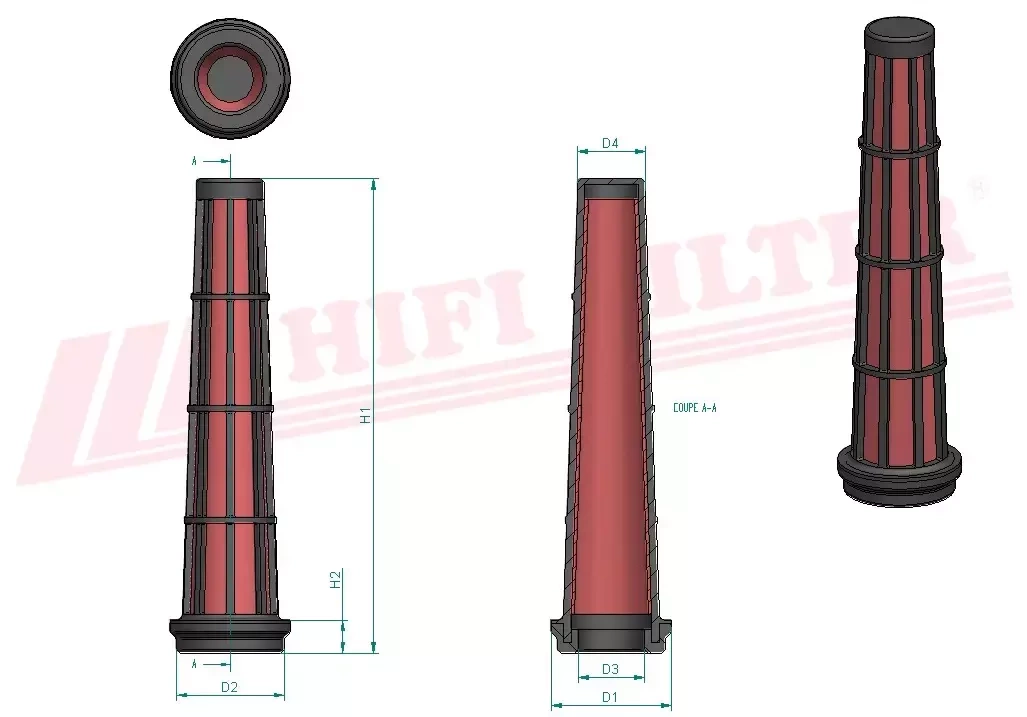 Воздушный фильтр HIFI FILTER SA 16534