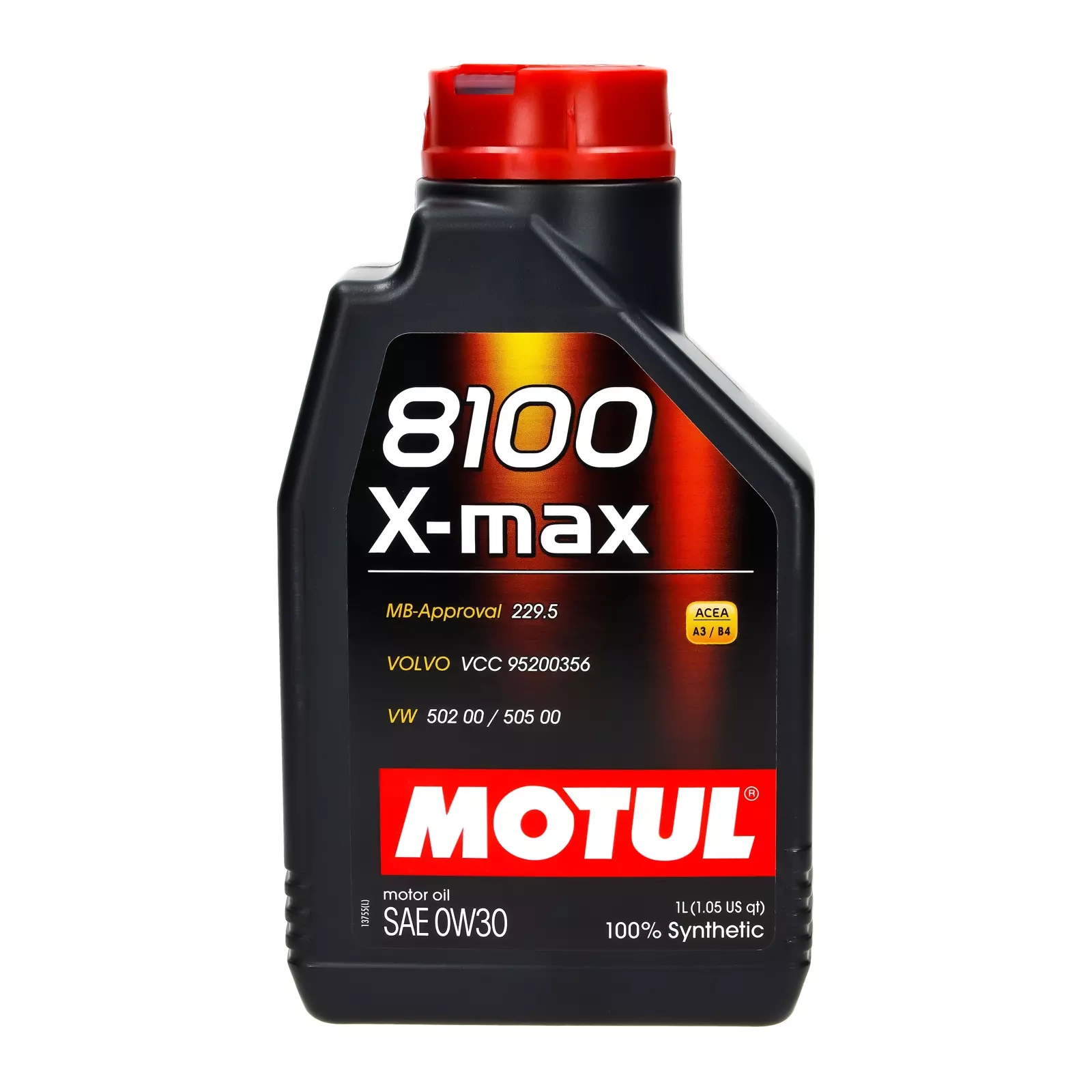 Моторное масло Motul 8100 X-MAX 0W - 30-1L