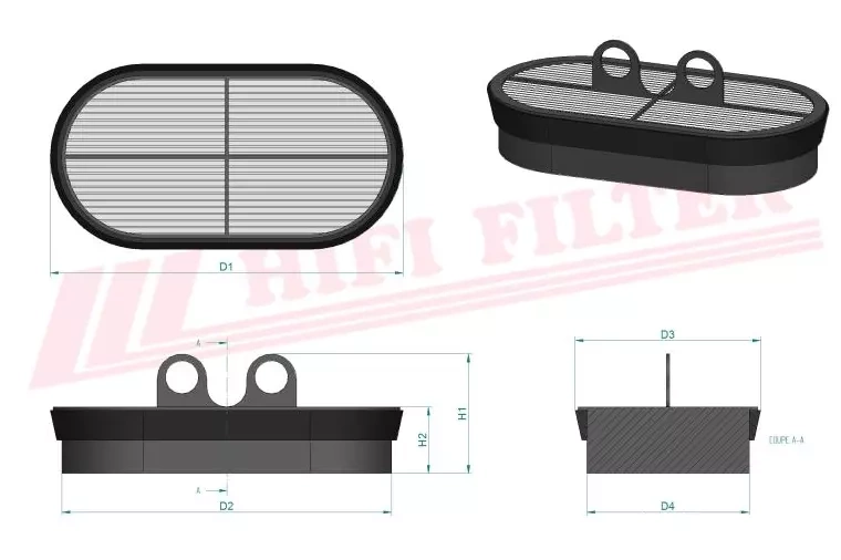Воздушный фильтр HIFI FILTER SA 16449