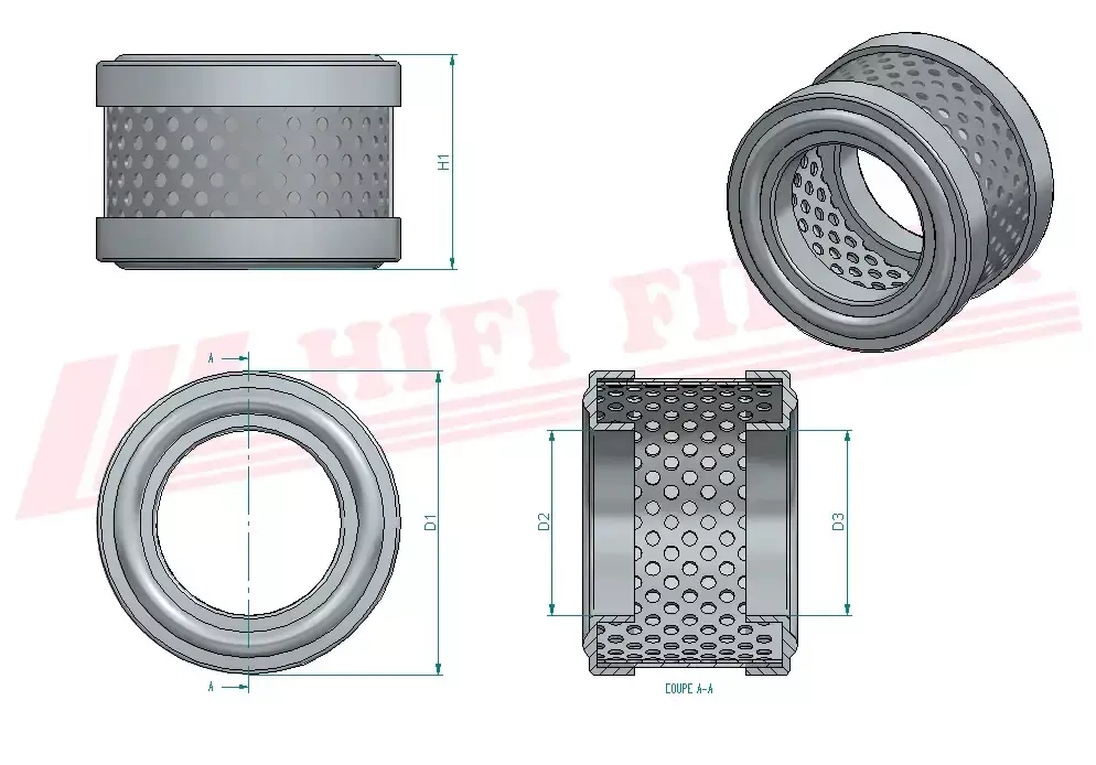 Топливный фильтр HIFI FILTER SN 25074