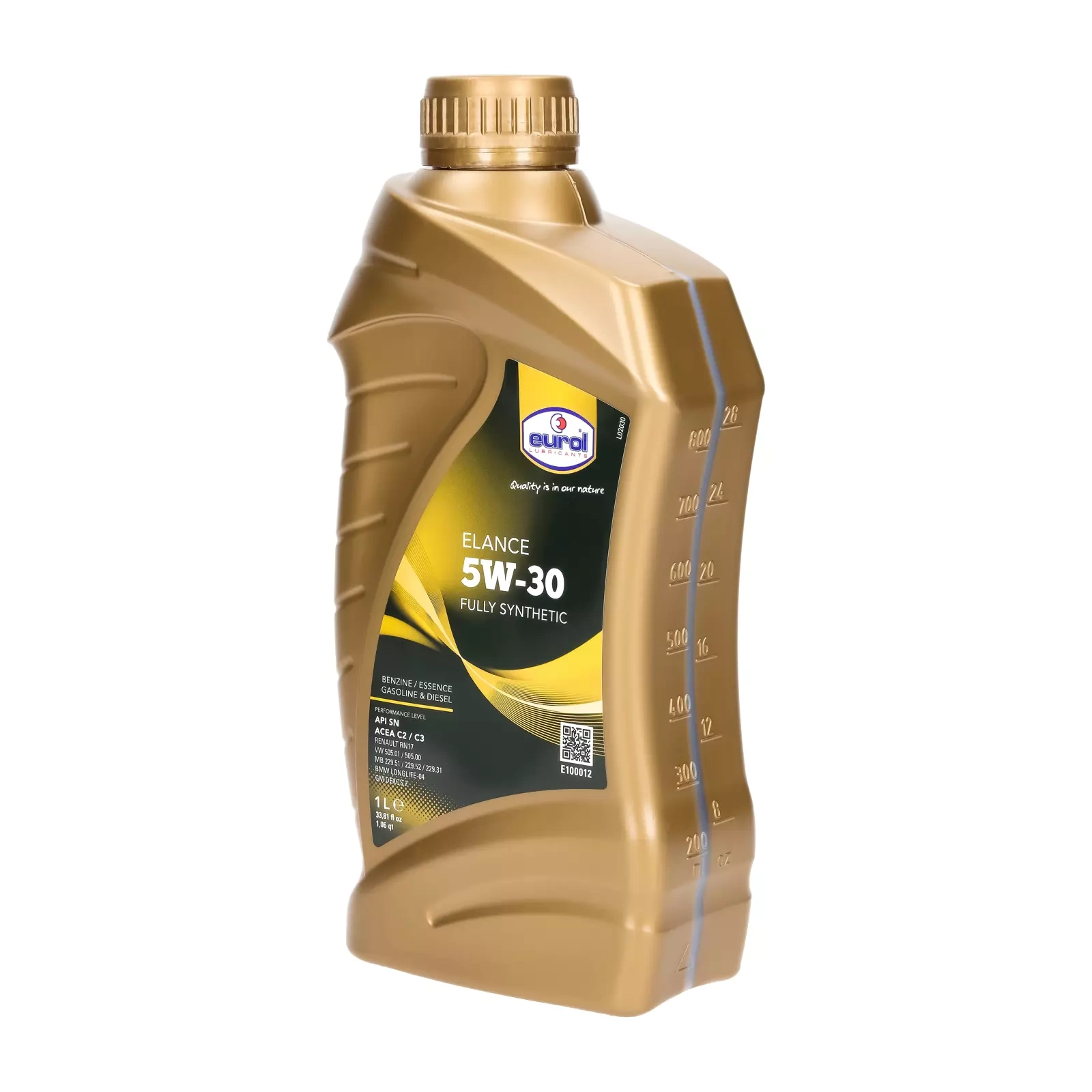Моторное масло Eurol Elance 5W-30 1L