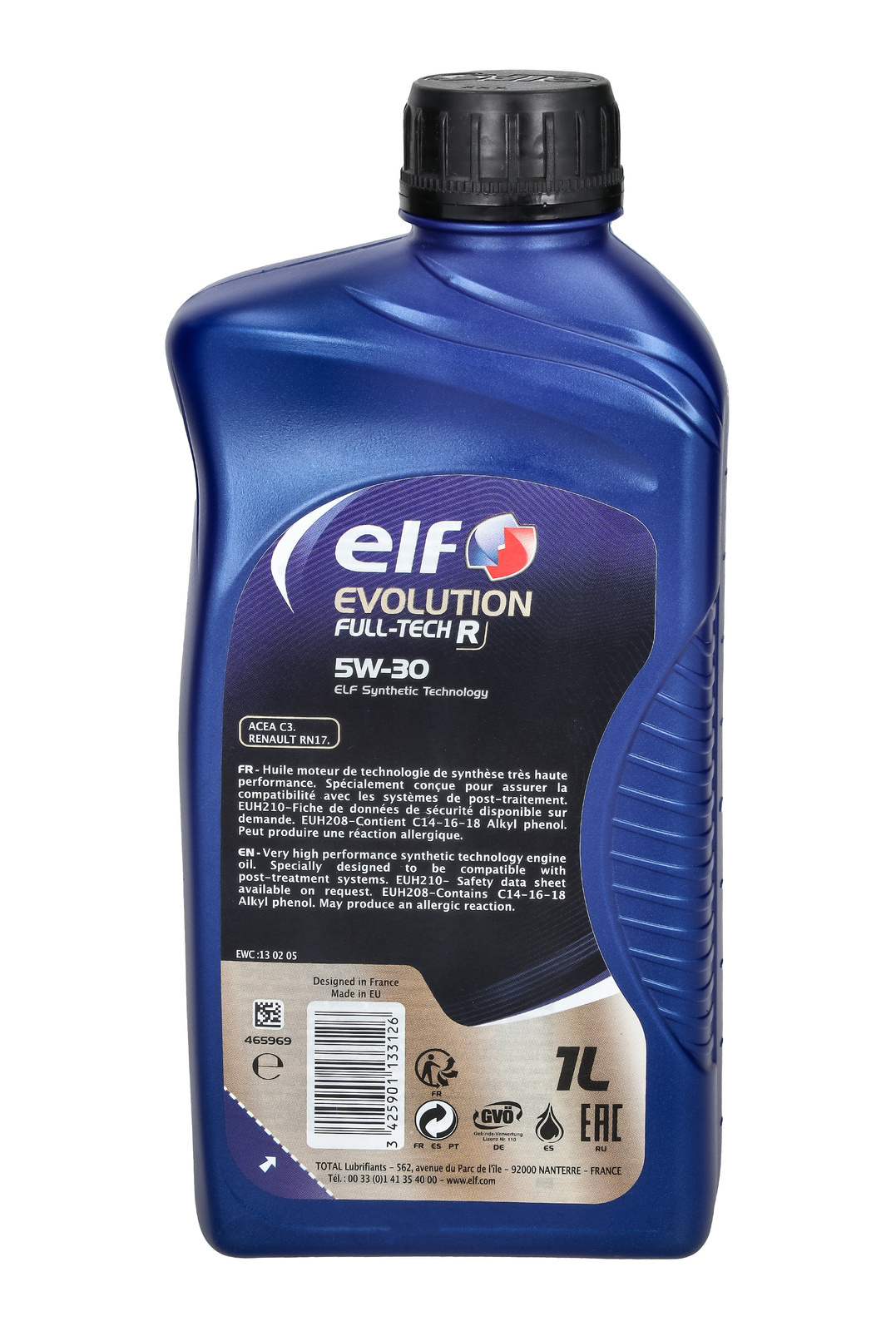 Моторное масло Elf Evolution Full-Tech R 5W - 30 1л