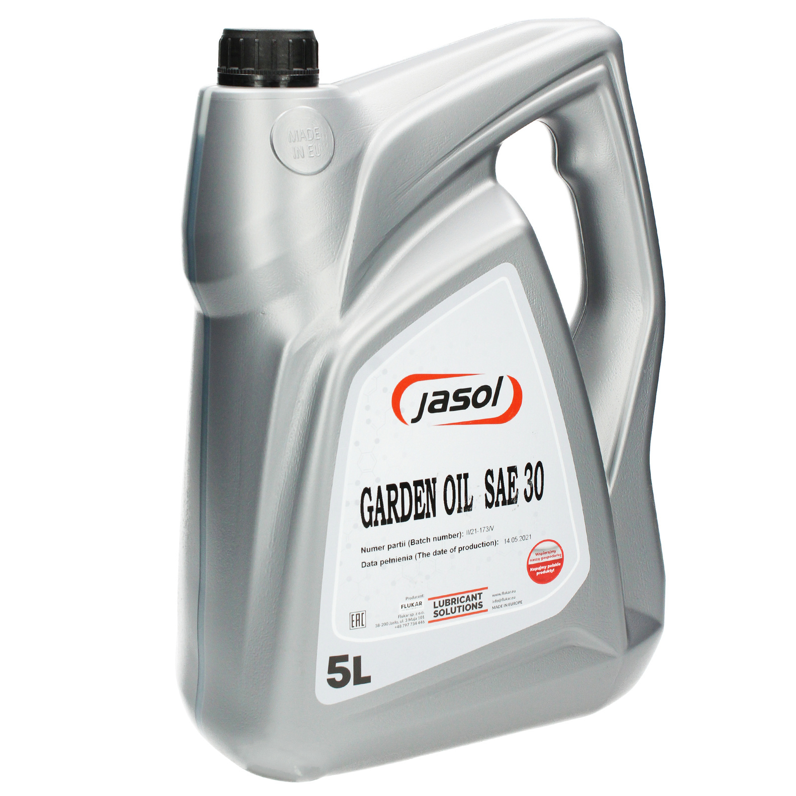 Olej do kosiarek 4T Jasol Garden SAE 30 5L