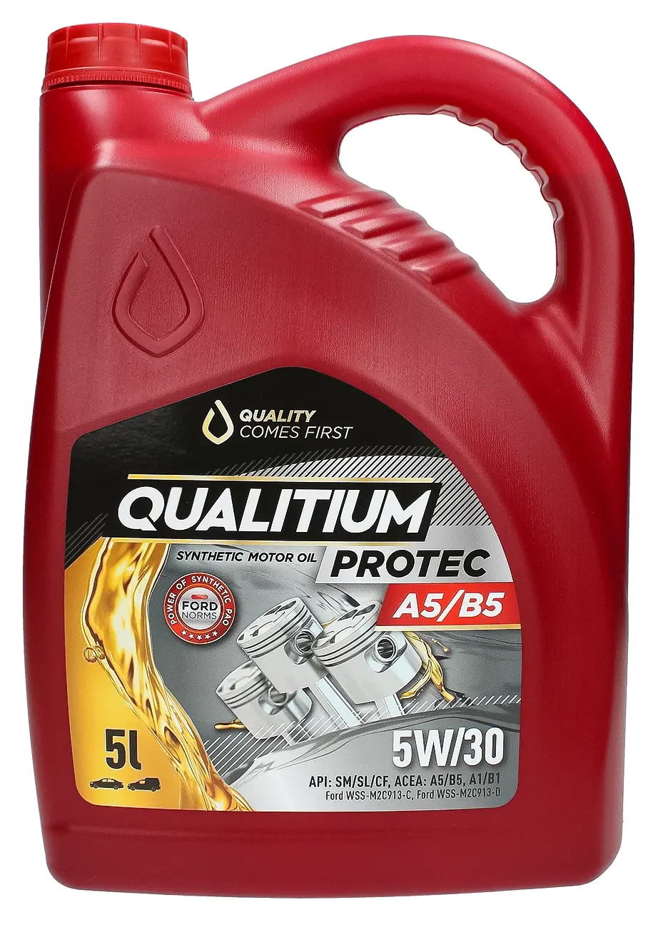 Моторное масло Qualitium Protec A5 / B5 5W-30 5L