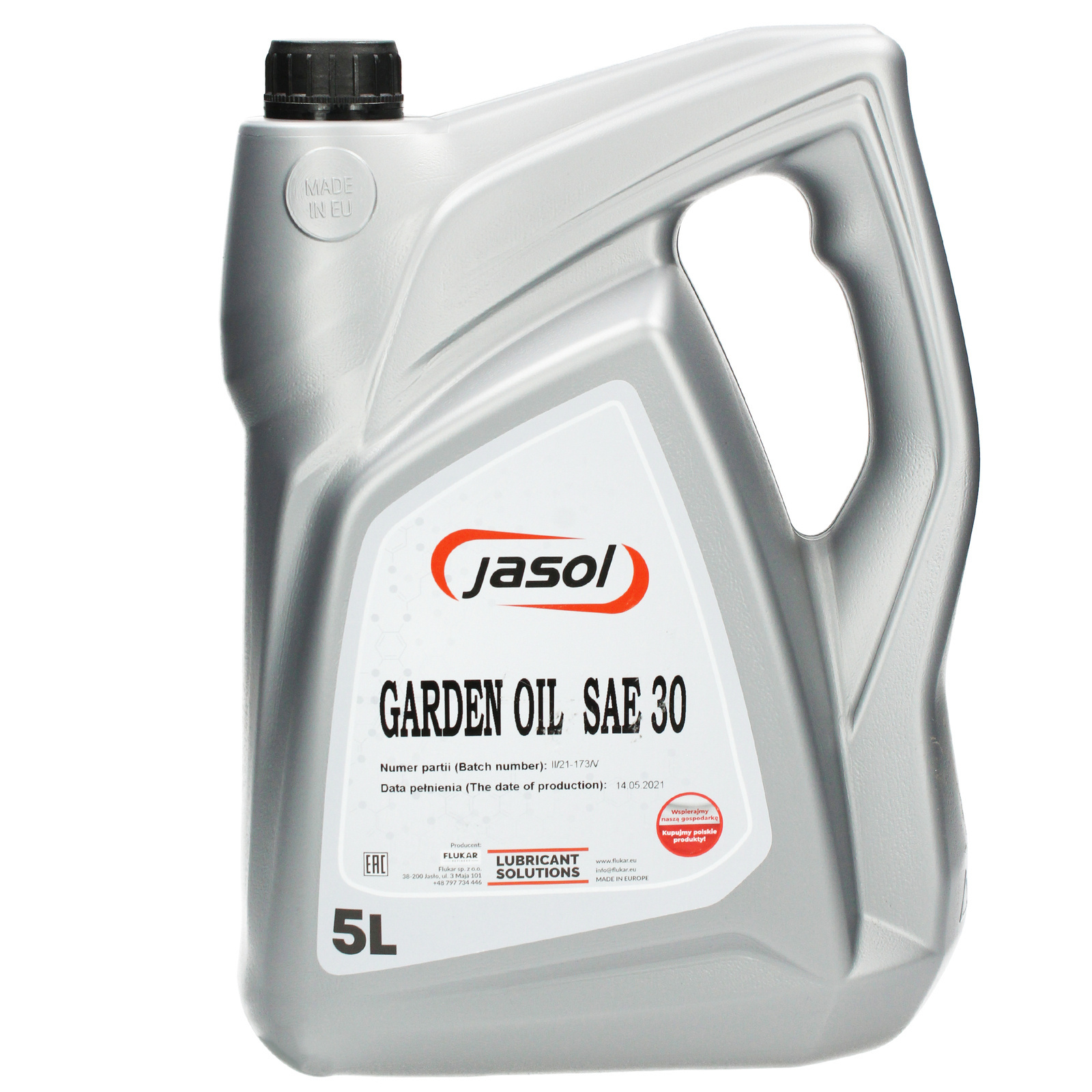 Olej do kosiarek 4T Jasol Garden SAE 30 5L