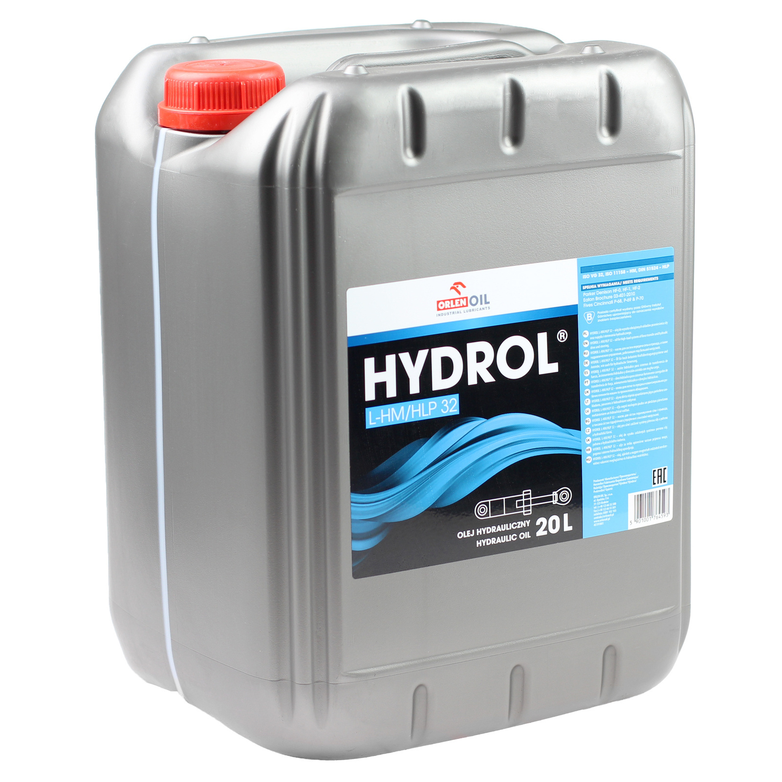 Гидравлическое масло Orlen HYDROL L-HM / HLP 32 20L