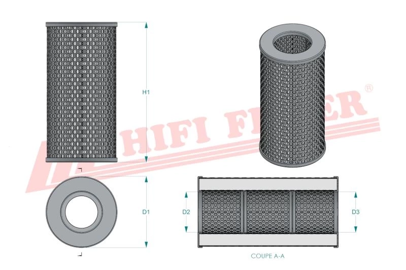 Гидравлический масляный фильтр HIFI FILTER SH 60137