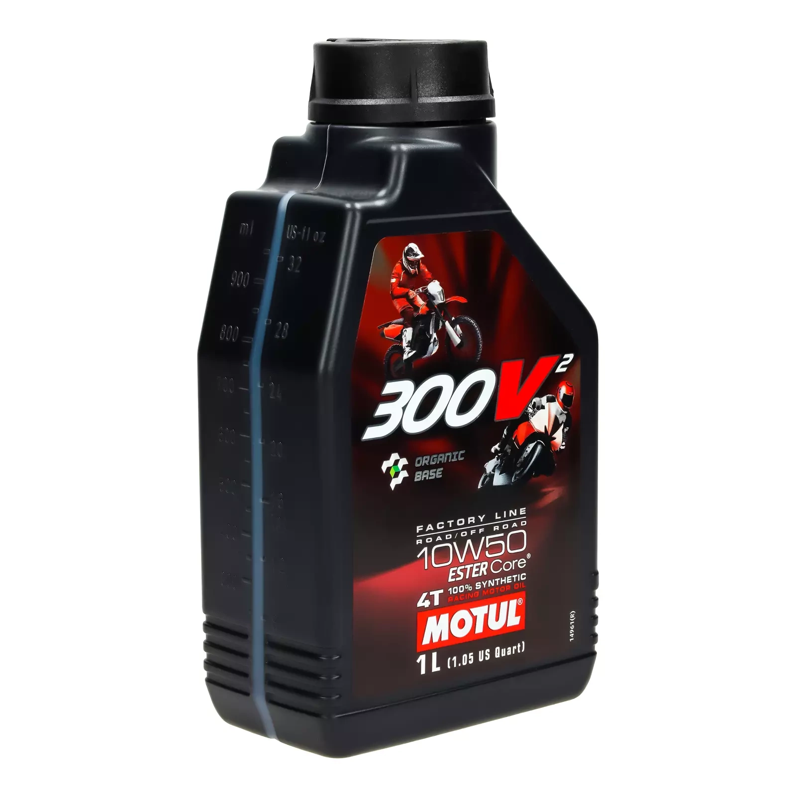 Моторное масло MOTUL 300v2 Factory Line 10W-50 4T 1L