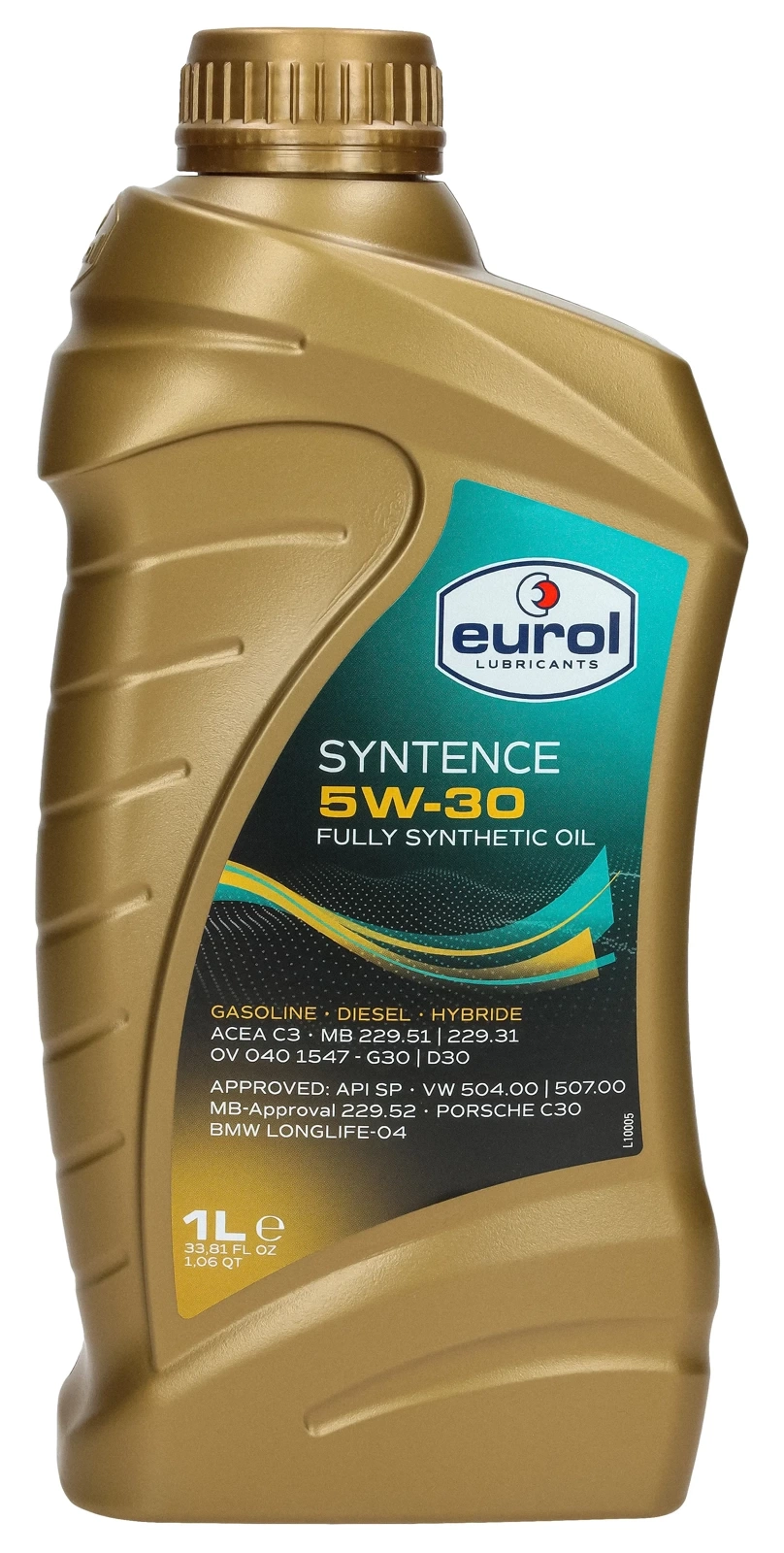 Моторное масло Eurol Syntence 5W-30 1L