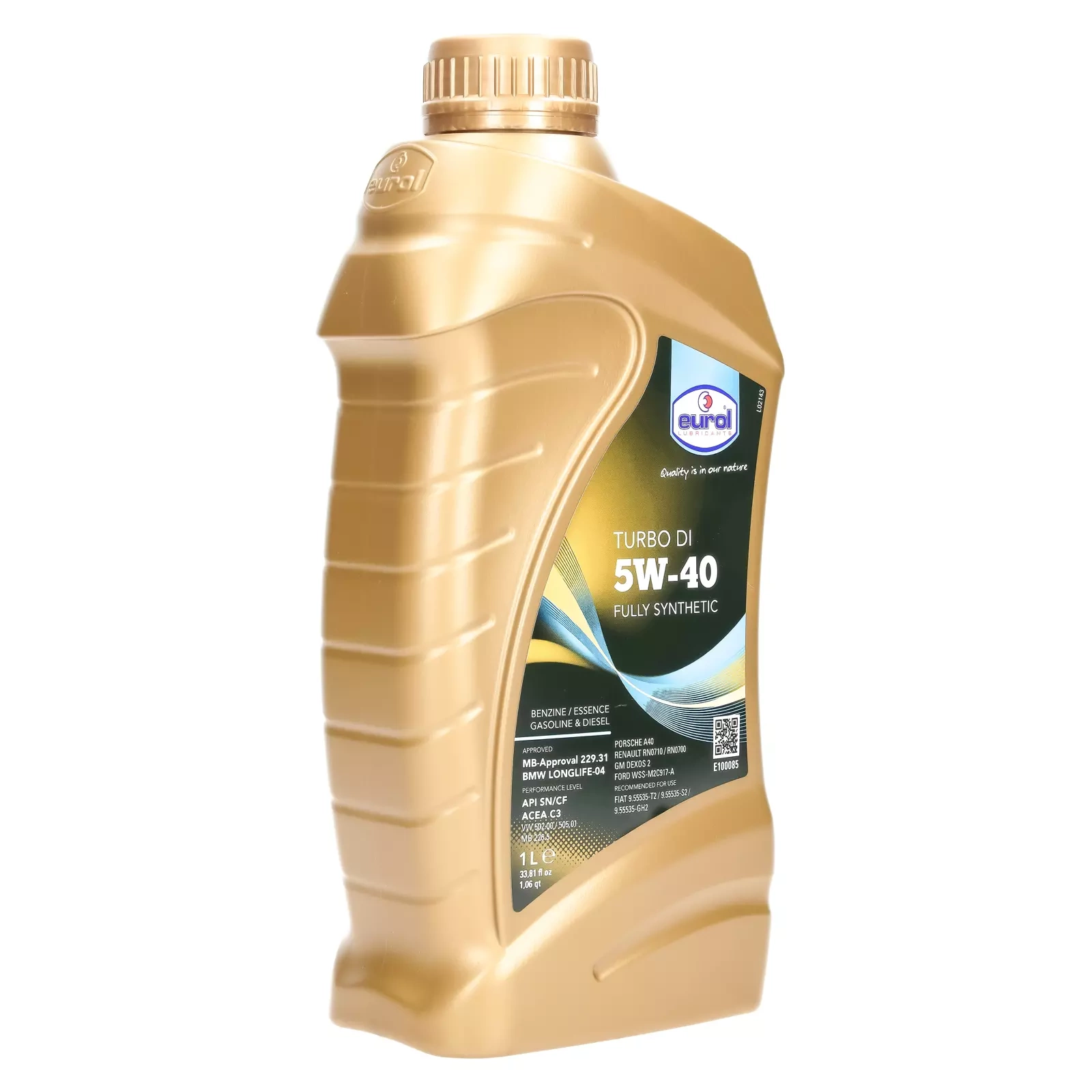 Моторное масло Eurol Turbo DI 5W-40 1л