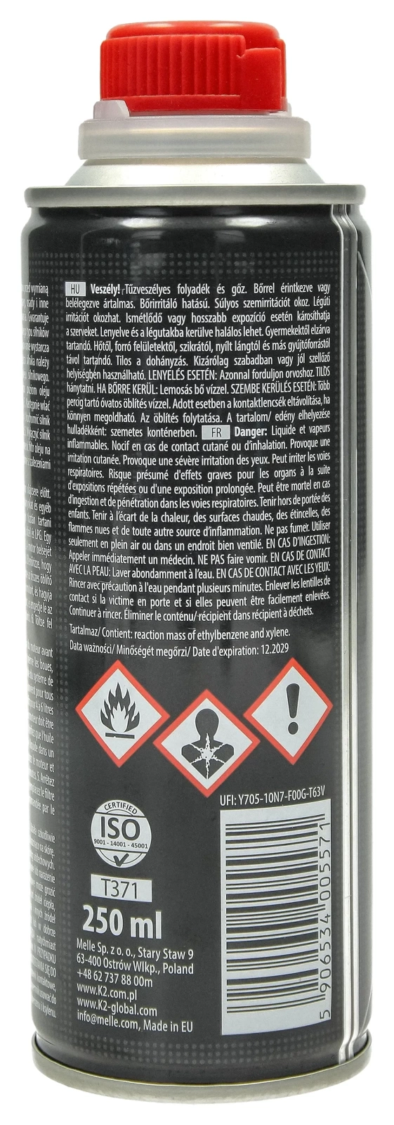 Промывка двигателя K2 MOTOR FLUSH 250 мл