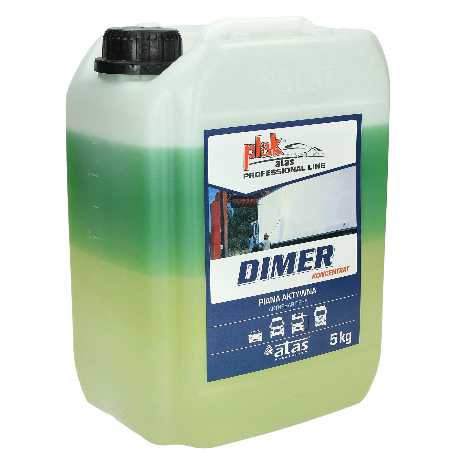 Активная пена ATAS Plak Dimer концентрат 5 кг