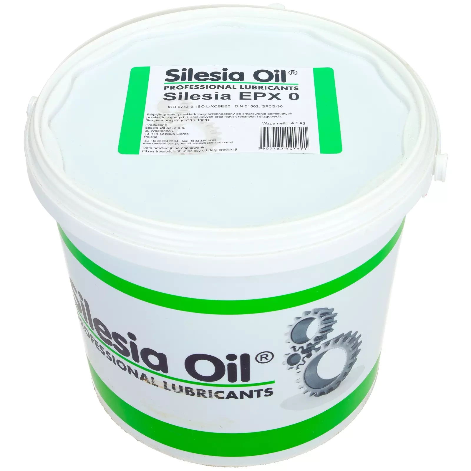 Полужидкая смазка Silesia Oil EPX0-4,5 кг