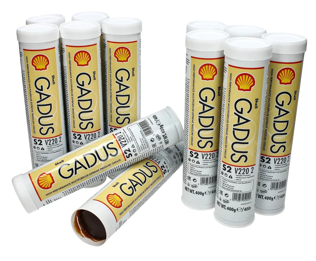 12x Smar SHELL GADUS S2 V220 2 400g