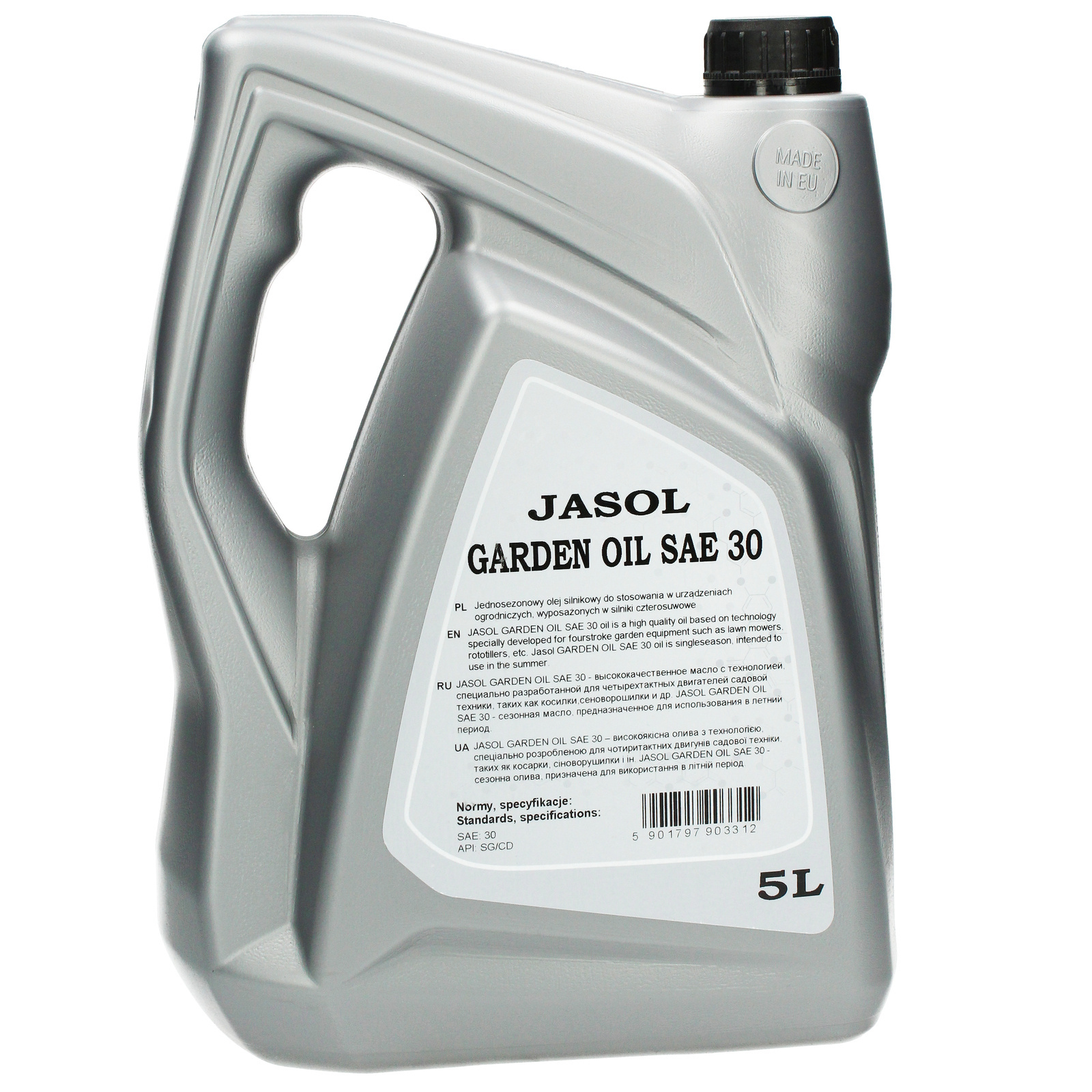 Olej do kosiarek 4T Jasol Garden SAE 30 5L
