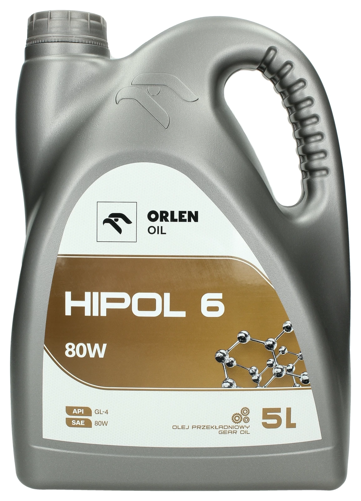 Трансмиссионное масло Orlen HIPOL 6 GL-4 80W 5L