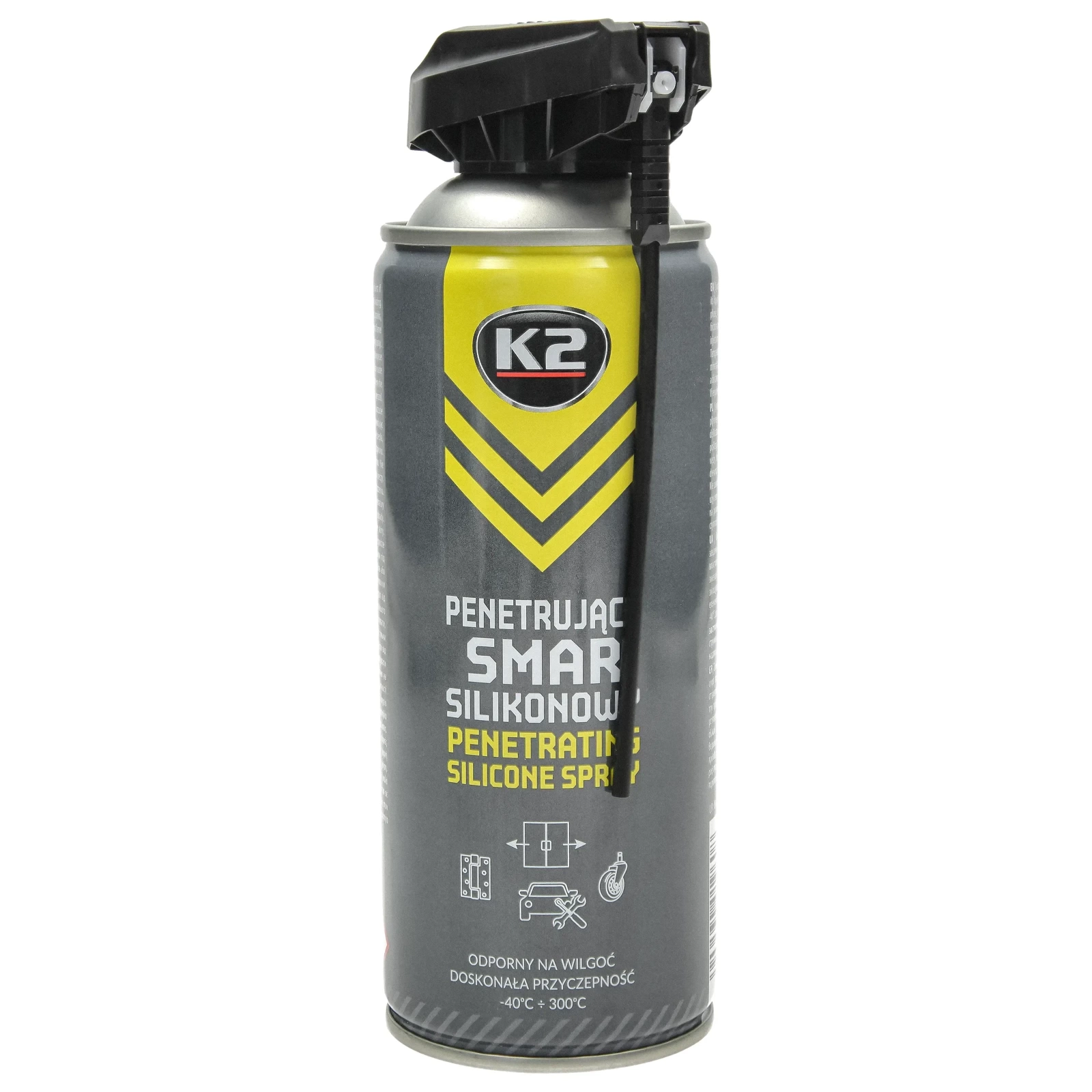 Спрей силиконовая смазка K2 400ml