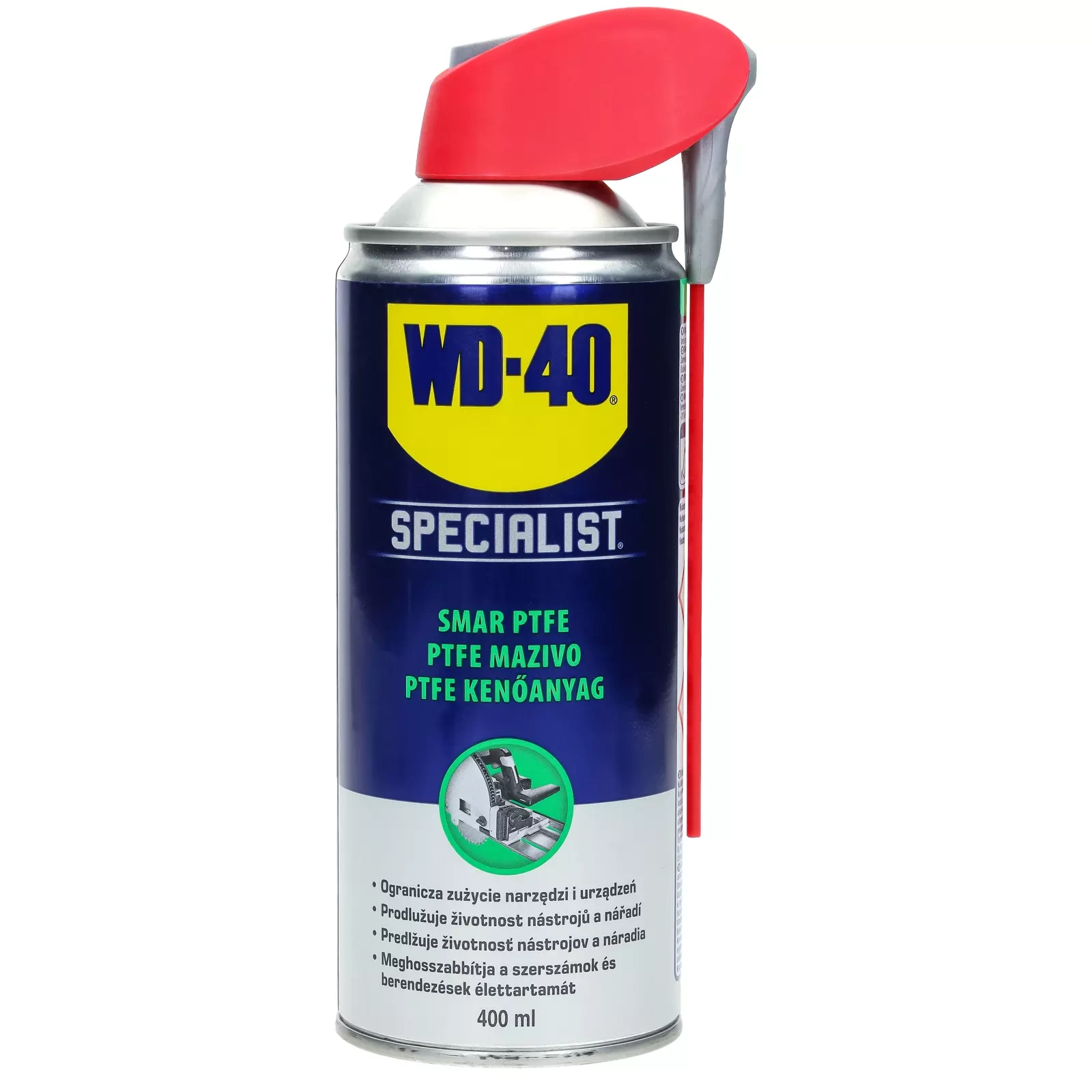 Тефлоновая смазка WD-40 PTFE 400 мл