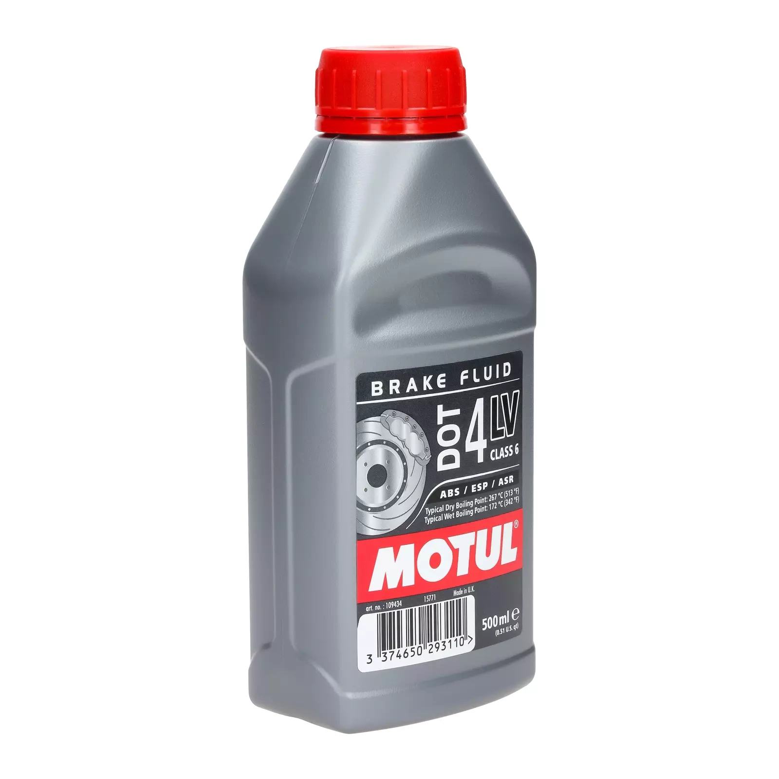 Тормозная жидкость Motul DOT - 4 LV 0,5 л