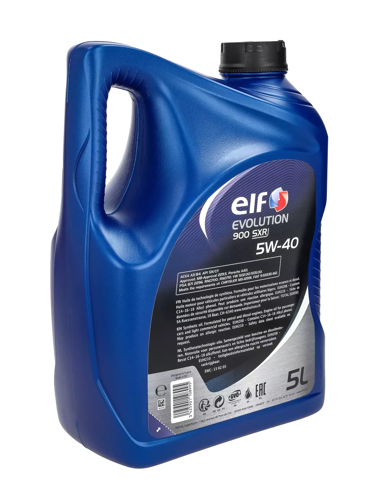 Моторное масло Elf Evolution 900 SXR 5W-40 5L