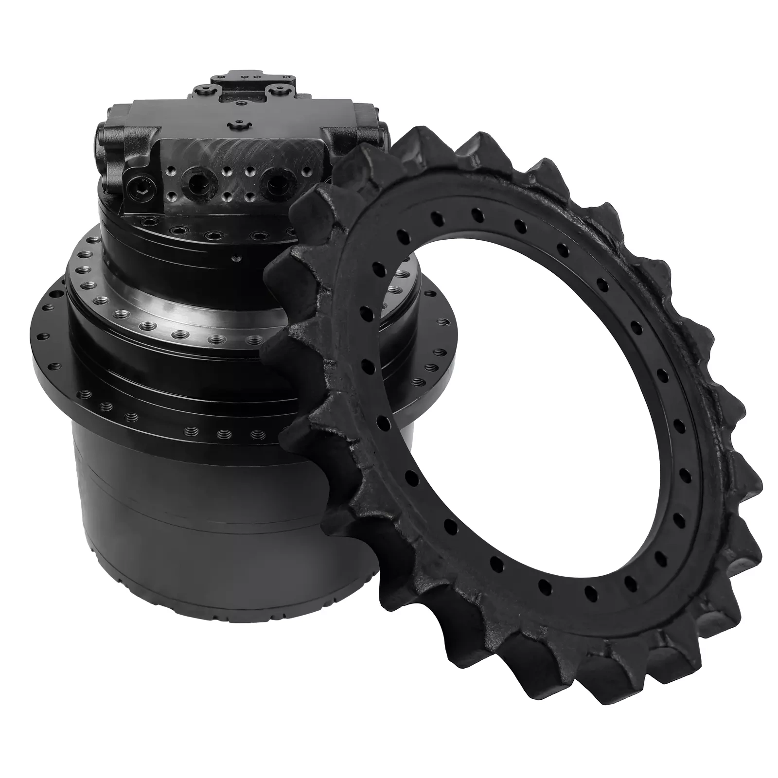 Гидромотор VOLVO EC240B + ведущее колесо