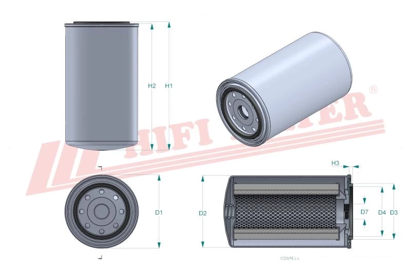 Топливный фильтр HIFI FILTER SN 40574