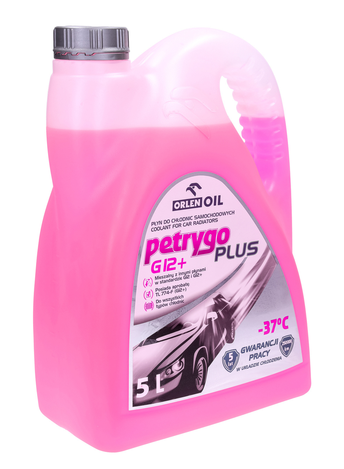 Охлаждающая жидкость Orlen PETRYGO PLUS G12 + 5L