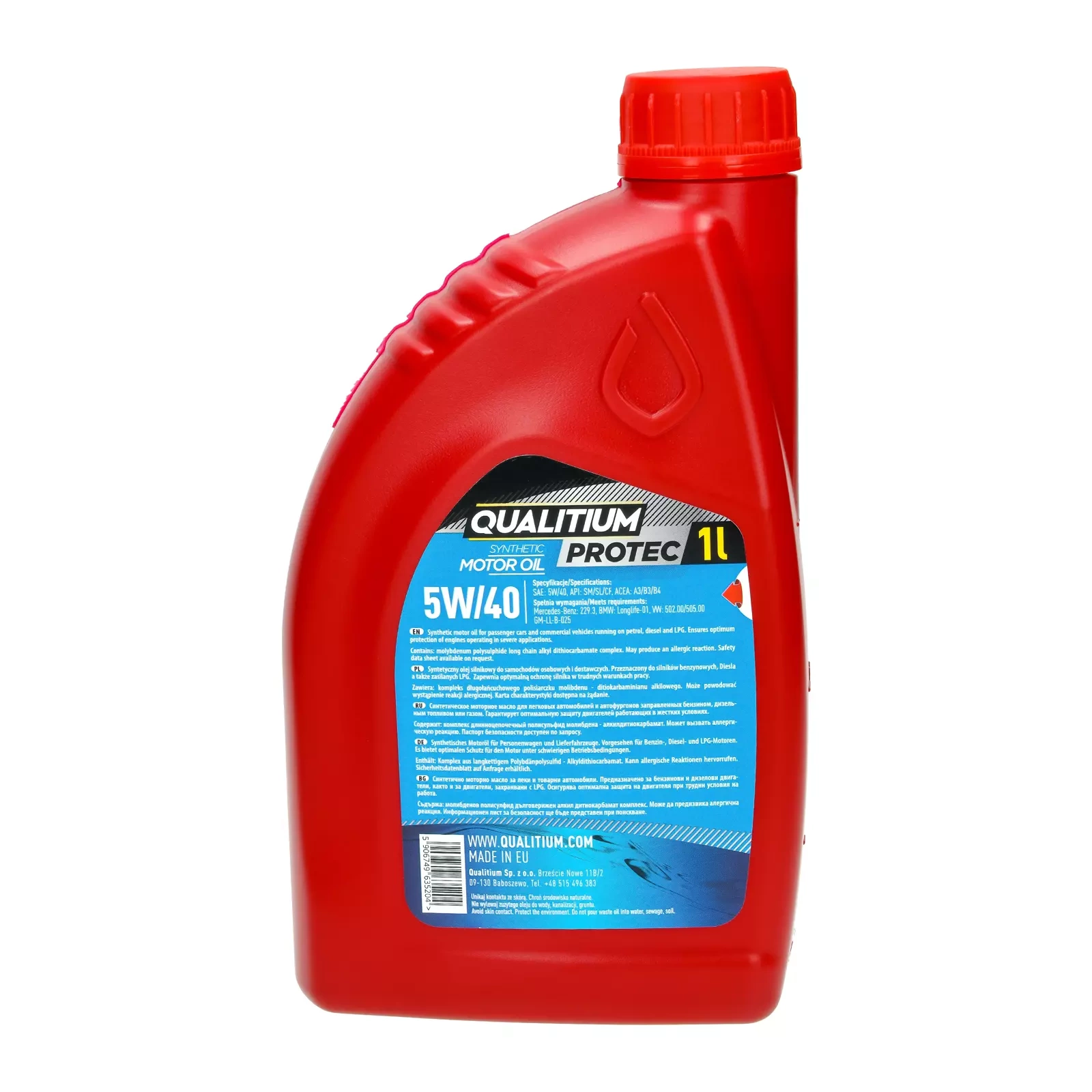Моторное масло Qualitium Protec 5W-40 1L