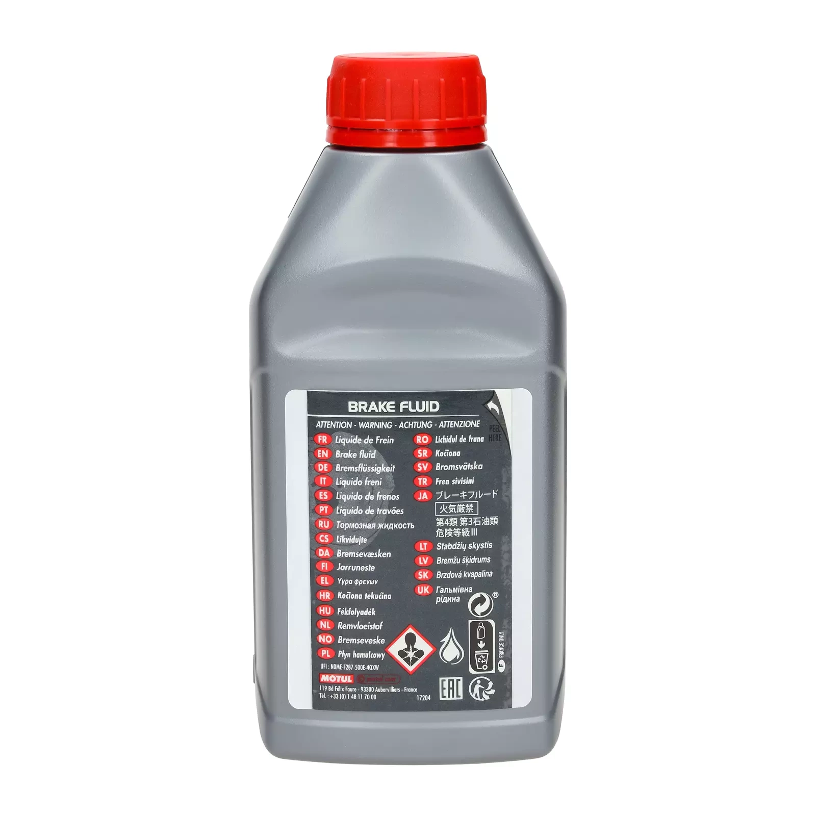 Тормозная жидкость Motul DOT - 4 LV 0,5 л