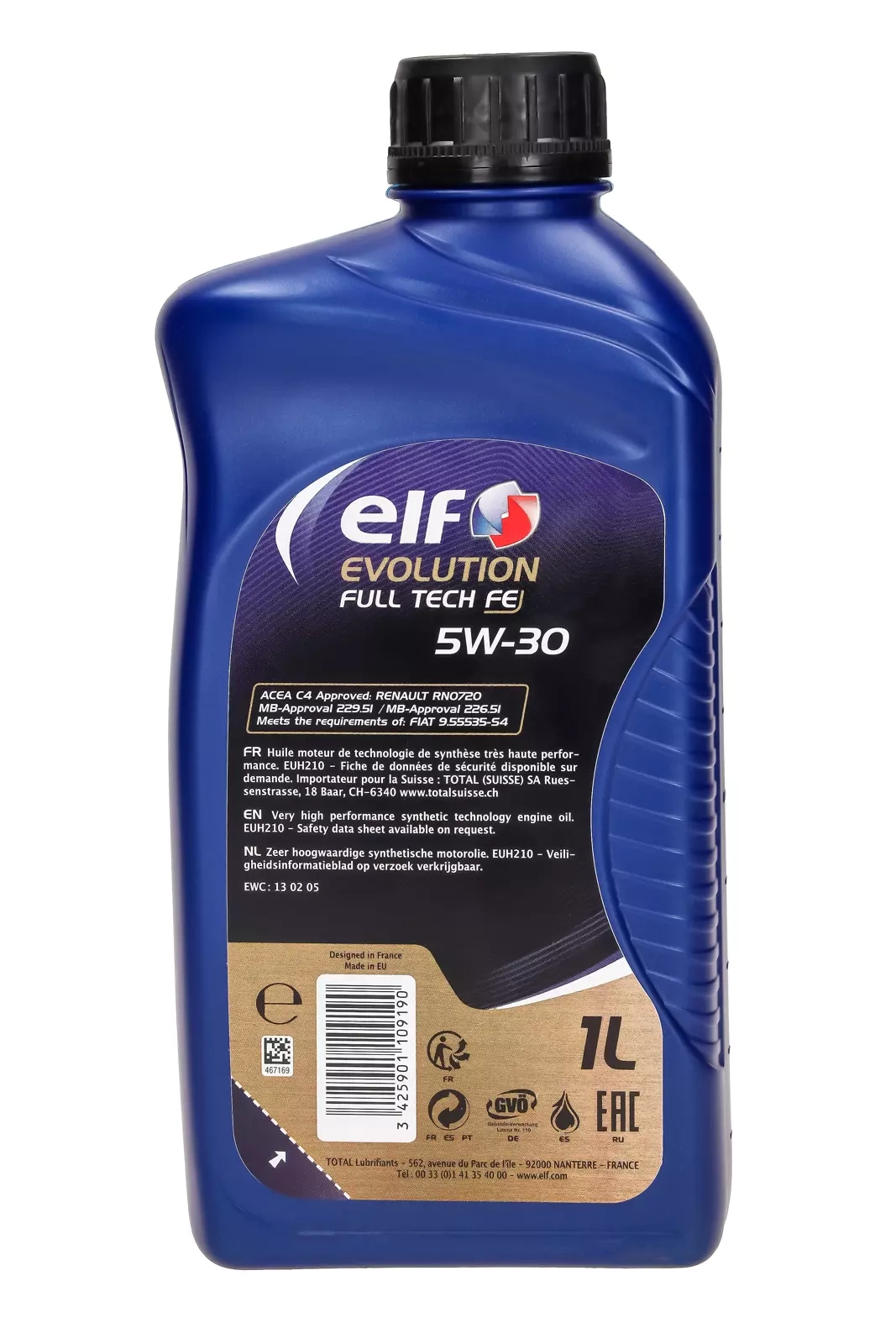 Olej silnikowy Elf Evolution Full-Tech FE 5W30 1L