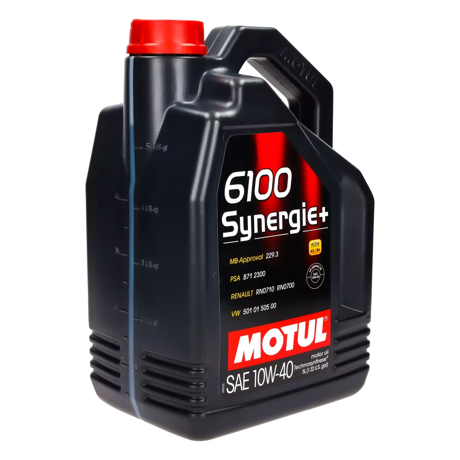 Моторное масло Motul 6100 Synergie+ 10W-40-5L
